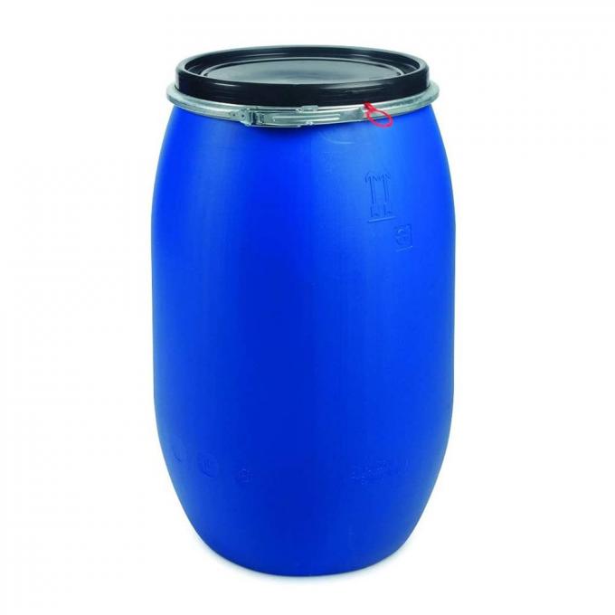 Einzelteil # PDO0055GB40002, 55 Gallonen-blaue offene PlastikKopftrommel, Nahrung…