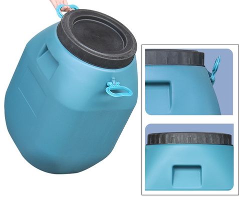 HDPE chemische quadratische Plastiktrommel 80*47mm des Fass-Behälter-50L