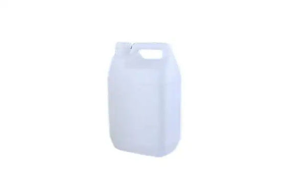 Besetzer weißer Plastik-Jerry Can Enclosed 38mm integrierte Spitzengriff-flache Seiten