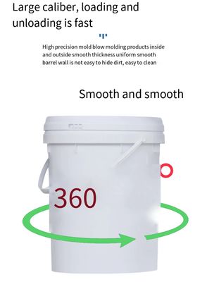Farben-Plastikeimer 1L/2L/5L/10L fertigten Plastikeimer besonders an