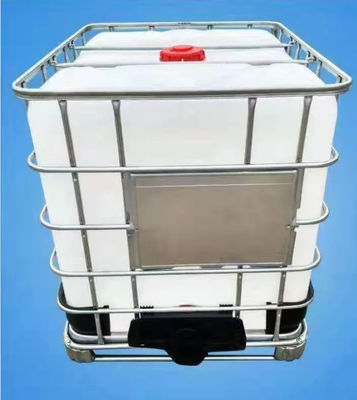 Sammelbehälter-Edelstahl-Paletten- Behälter des Quadrat-1000 des Liter-IBC
