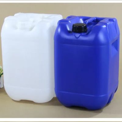 1.2mm Wandstärke geschlossener Wasser-Behälter 25L, der Quadrat-flüssige chemische Trommel HPDE stapelt