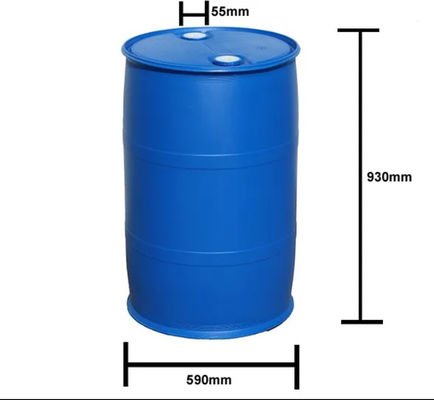 HDPE chemisches Plastikfaß 55 Gallonen-offenes Plastiktrommel Soems/ODM