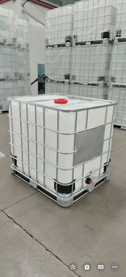 Chemisches HDPE IBC Behälter-Quadrat 1 Ton Plastic Tank White ISO9001