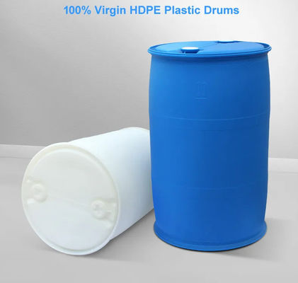 blaue wiederverwendbare mehrfunktionale geschlossene Spitze des chemischen Plastikfass-200L
