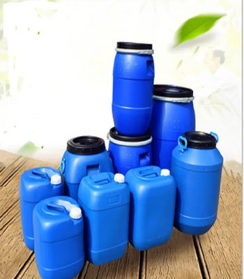 HDPE 125L offene Plastiktrommel für blaue Farbe des Speicherlanglebigen gutes