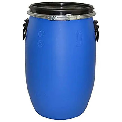 HDPE blauer chemischer blauer Trommel-Plastikeimer Behälter-160L offen