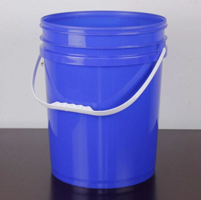 Dauerhafter Farbeimer 20L HDPE Speicher-Plastikeimer mit Deckel-Griff