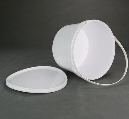 Speicher-Trommel-Eimer HDPE der Nahrung1l transparent mit Deckel-Griff