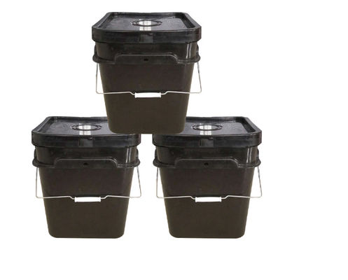 Zylinderförmiges Plastikfarbeimer HDPE der 20 Liter-Eimer-Gewohnheit druckte ISO9001