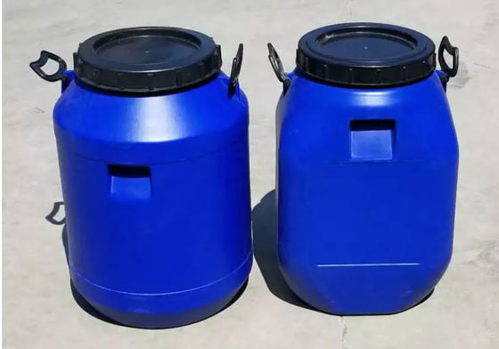 Speicher-Trommel-blaue Plastikfässer der Nahrung60l mit Faden-Deckel und Griff