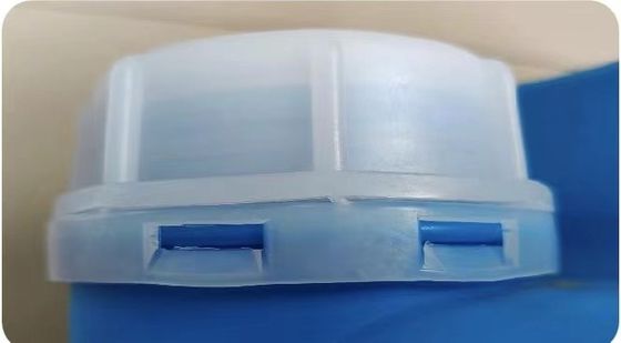 20 Liter quadratisch geschlossene Kunststofftrommel HDPE Blaue Kunststoff chemische Trommel