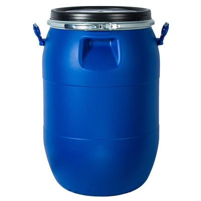 60 Liter HDPE offene Oberfläche Blaue Kunststofftrommel