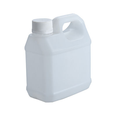 1L Geschirrspülflasche Flüssigkeit Kunststoff Flasche Desinfektionsmittel Quadrat Wasser Flachdose HDPE Erdnussöl Chemische Kunststoff Fass