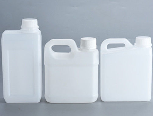 1L Geschirrspülflasche Flüssigkeit Kunststoff Flasche Desinfektionsmittel Quadrat Wasser Flachdose HDPE Erdnussöl Chemische Kunststoff Fass