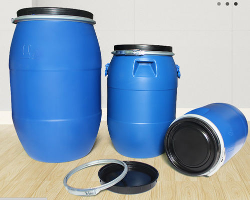 125L Flansche Kunststoff Rohstoff Fass Öffnung Eisenring chemische Fass