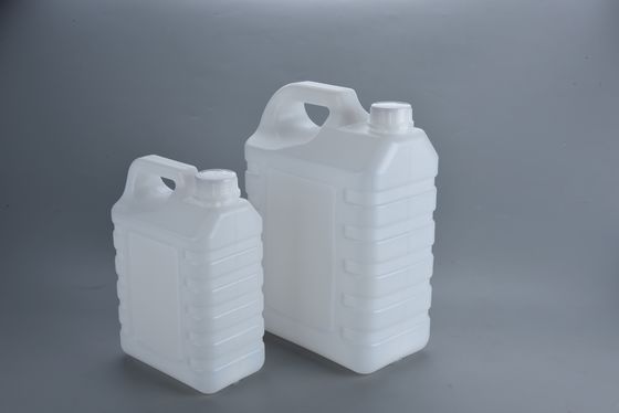 2.5L weiße HDPE-Plastik-Jerry-Dose mit dichtem Kopf und Schraubdeckel für die Anpassung