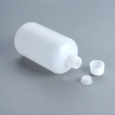 1L Kapazität 25mm Kaliber Rundflasche neues HDPE Material